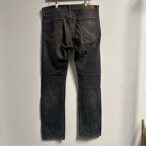 RRL Men's Low Straight Selvedge Denim Jeans 32x32 Made in USA